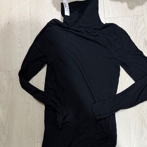 J. Crew Black Turtleneck Top
